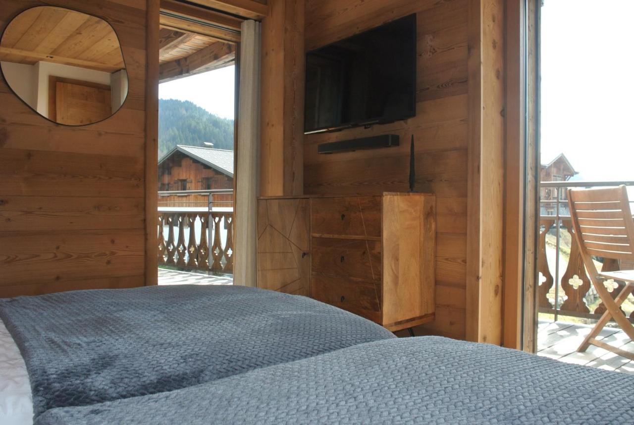 Chalet Teleporte B&B Les Gets Exterior photo